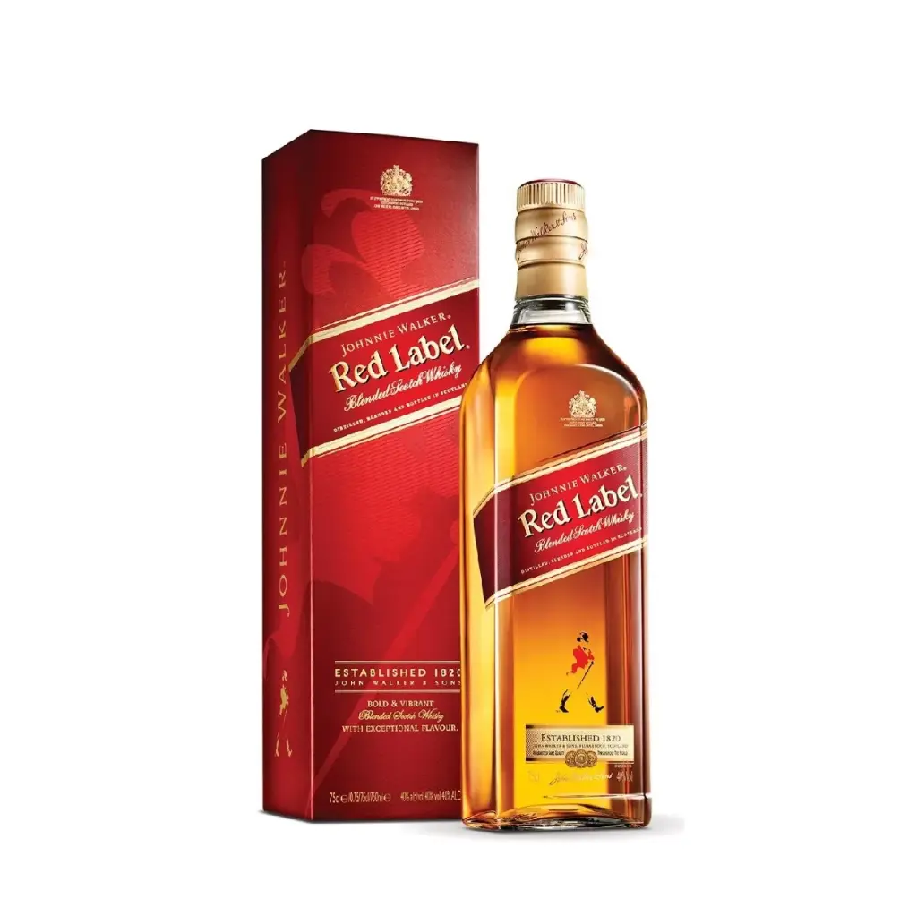 Whisky JOHNNIE WALKER Red Label 750ml xUnidad