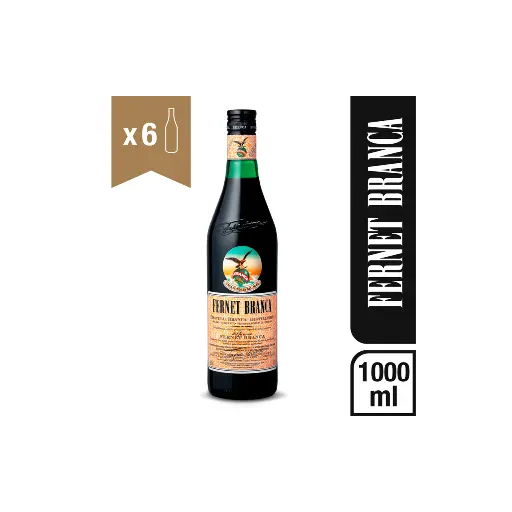[Branca-1000ml] Fernet Branca 1000 ml 