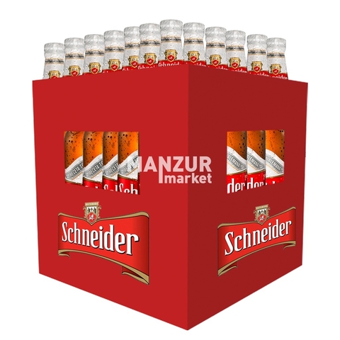[CERV-SCHNEIDER-12L] Cerveza Schneider 1L (Cajón x 12 unidades)